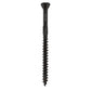 Eurotec Hapatec - Stainless Steel Wood Screws (4.0 x 50 mm) (500 pcs.) Black