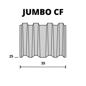 OMER JUMBO CF/25 - Corrugated Nails (25 mm) 1250 pcs