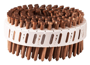 Beck LIGNOLOC F60 - Wooden nails with head, ribbed (4.7 x 78 mm) (1000 pcs)