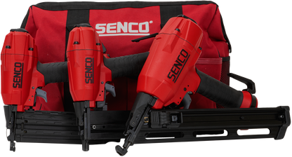 SENCO - 3 piece pneumatic finishing tool set (FinishPro18BL, FinishPro35BL, SLS18BL)