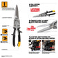 ToughBuilt "Aviation" - Long Straight Cut Tin Snips