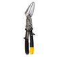 ToughBuilt "Aviation" - Long Straight Cut Tin Snips with Counterweight