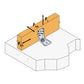 AKR165G Simpson Strong-Tie - Reinforced Corner Bracket (165 x 85 x 65 mm) (4 mm)