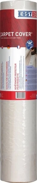 EASYDEK Carpet cover - Protective film for carpets (100mk x 600mm x 60m)