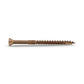 9242 - Countersunk Head Wood Screws, Brown (5.0 x 80/48 mm) (200 pcs) A2