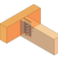 BTALU240 - Hidden Beam Holder (236 mm)