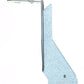 JHMI400/61 - Double Beam Holder for Wall (400 x 61 x 2 mm)