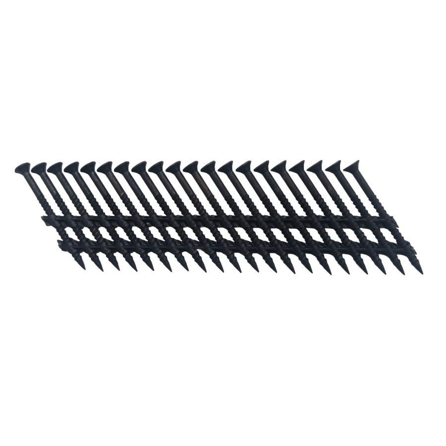 Beck SCRAIL - Collated Screws 34°, Black Oxidized (2.8/3.2 x 57 mm) (1000 pcs.) A2