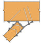 LSSU216/60 - Adjustable Beam Holder (216 x 60 x 1.2 mm)