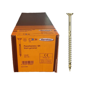 Eurotec Paneltwistec - Countersunk Head Screws, Zinc Coated (8 x 80-600 mm)