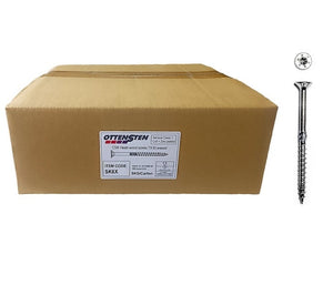 4PRO - Countersunk Head Screws, Zinc Coated (6.0 x 90 mm) (~455 pcs)