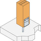 PPD120/90G Simpson Strong-Tie - Column Holder