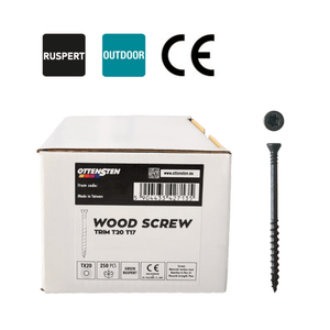 Screws with countersunk head, Ruspert (4.5 x 75 mm) (250 pcs)