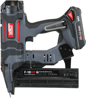 SENCO FUSION F-18XP - Brad Nailing Tool (1.2 mm) (15 - 55 mm) (18 ga) with 2 batteries