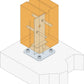 STD12X140-B - Ties for hidden joints (Ø12 x 140 mm)
