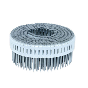Hot-dip galvanized, ribbed coil nails 0° (2.5 x 73 mm) (5850 pcs.)